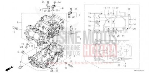 CARTER MOTEUR ADV750P de 2023